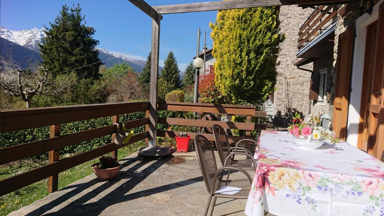 Вилла Casa Delle Rose Тельо Экстерьер фото